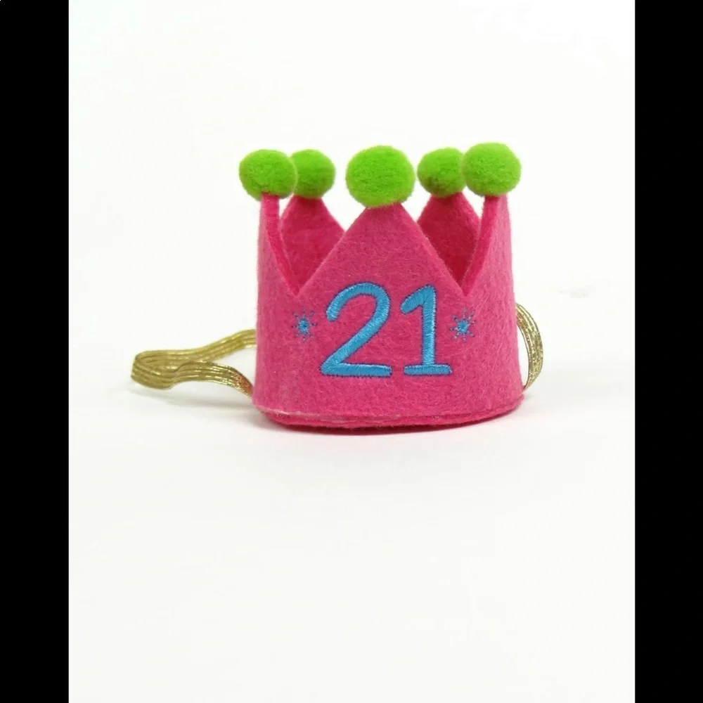 MudPie 21st Birthday Crown